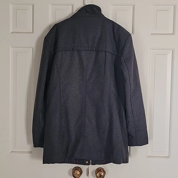 Alpine Swiss womens gray wool blend coat sz 2x - Picture 2 of 8